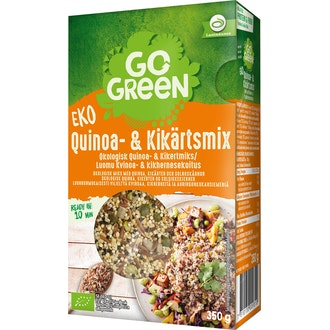 GoGreen Luomu Kvinoa ja kikhernesekoitus 350g