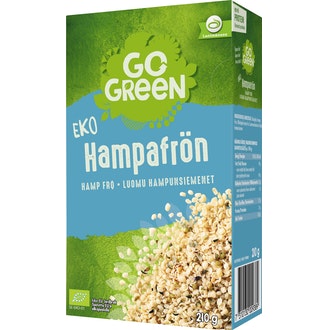 GoGreen Luomu Hampunsiemenet 210g