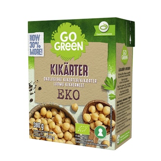 GoGreen Luomu Kikherneet 380g