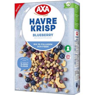 Axa kaura krisp 300g mustikka
