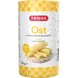 Friggs Juuston makuinen Riisikakku 125g