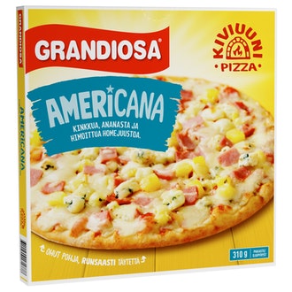 Grandiosa americana kiviuuni pakastepizza 310g
