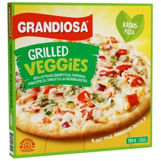 Grandiosa grilled veggies kiviuuni pakastepizza 350g