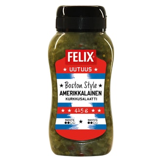 Felix Amerikkalainen Boston Style kurkkusalaatti 415g