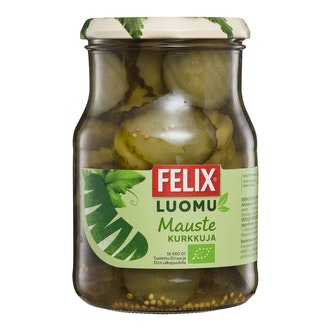 Felix Luomu viipaloituja maustekurkkuja 450g