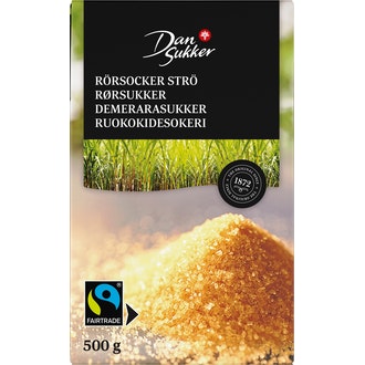 Dansukker Ruokokidesokeri 500g