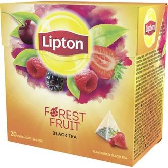 Lipton 20ps Forest Fruit pyramidi musta tee