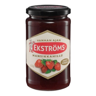 Ekströms Vanhan ajan mansikkahillo 410g