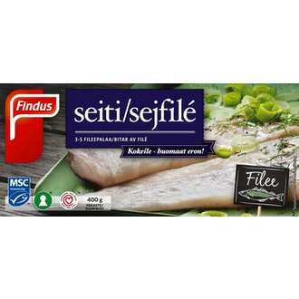 Findus Seiti MSC 400g, pakaste