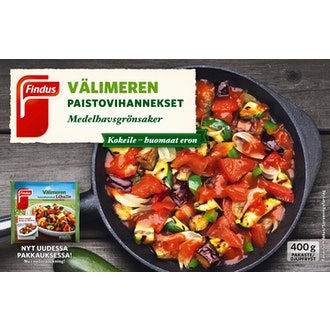 Findus välimeren paistovihanneksia 400g pakaste