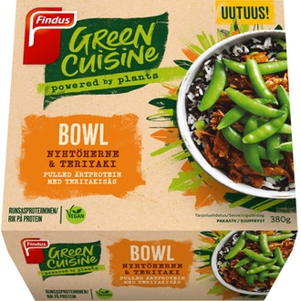 Findus Green Cuisine nyhtöherne&bowl 380g pakaste