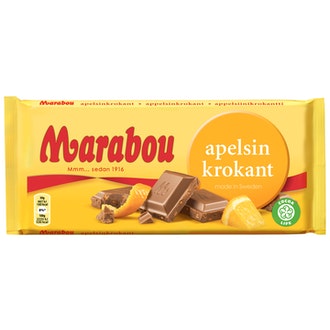 Marabou  Apelsinkrokant  Suklaalevy 200g