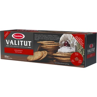 Kantolan Valitut suolakeksi 200g