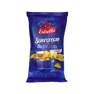 Estrella perunalastu 40g sourcream-onion