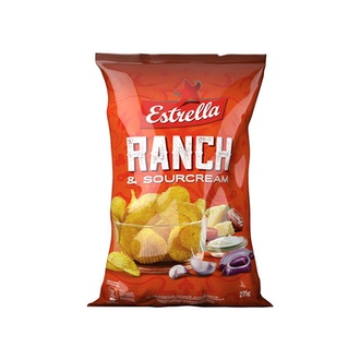 Estrella Sourcream & Ranch Sipsi 275g