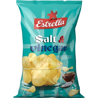 Estrella Salt & Vinegar Sipsi 275g
