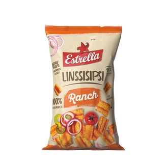 Estrella Linssisipsi Ranch 110g