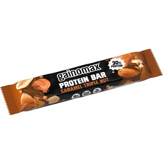 Gainomax Prot Bar 60g Caramel Triple Nut