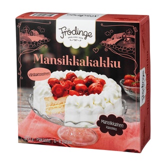 Frödinge vähälaktoosinen mansikkakakku pakaste 500g