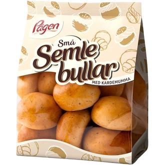 Pågen Små Semlebullar med kardemumma vehnäpullat kardemummalla 210g