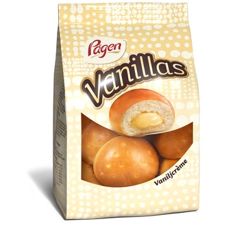 Pågen vanillas vaniljacrèmepulla 195g