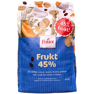 Finax Hedelmää 45 % mysli 650 g
