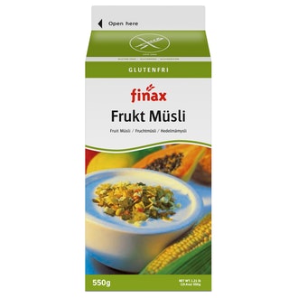 Finax Gluteeniton Hedelmämysli 550g