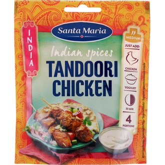 Santa Maria Indian Spices Tandoori Chicken, tandoori-mausteseos kanalle 35g
