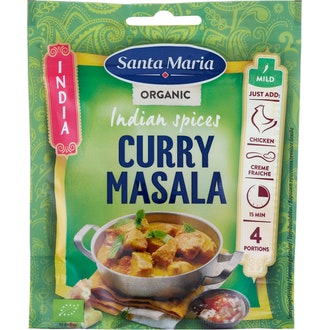 Santa Maria 30G Indian Spices Curry Masala Organic