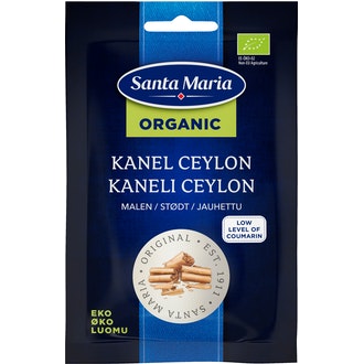 Santa Maria 17G Luomu Kaneli Ceylon Jauhettu