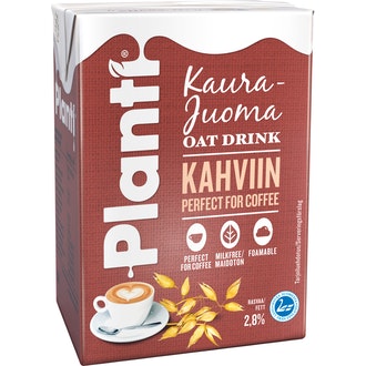 Planti kaurajuoma kahviin 2dl UHT