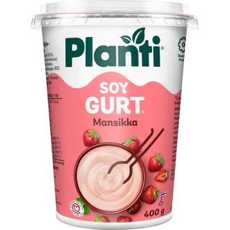 Planti Soygurt Mansikka 400g