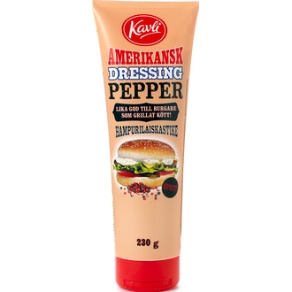 Kavli hampurilaiskastike 230g pippuri