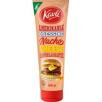 Kavli Hampurilaiskastike Nacho Cheese 230g