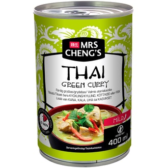 Mrs Cheng\'s Thai Green Curry Valmis ateriakastike 400ml