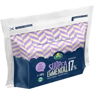 Arla Tolkuttomat Juustot Suopea Emmental 17 % 500g
