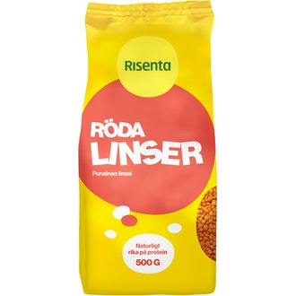 Risenta Punainen linssi 500g