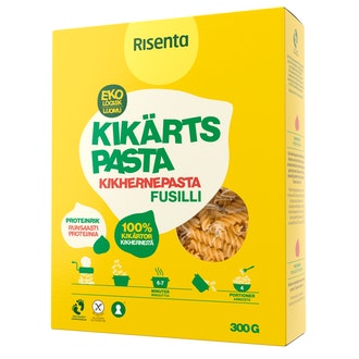 Risenta kikhernepasta fusilli 300g luomu