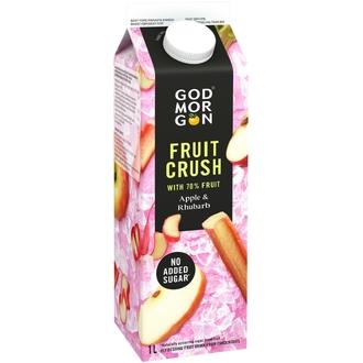 God Morgon Fruit Crush Omena & raparperi mehujuoma 1 L