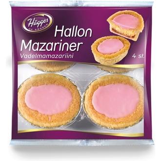 Hägges vadelmamazariini 220g
