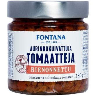 Fontana Aurinkokuivattu tomaatti 180g Hienonnettu