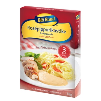 Blå Band Bistro rosépippurikastike 3x26g
