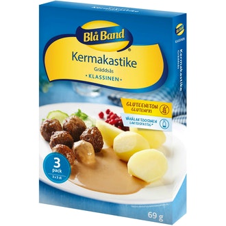 Blå Band gluteeniton vähälaktoosinen Kermakastike 3x23g