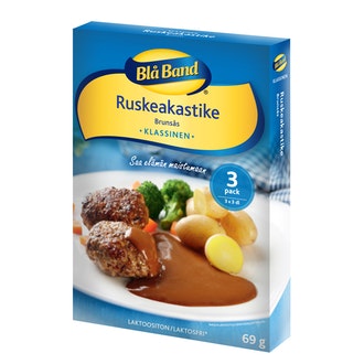 Blå Band laktoositon Ruskeakastike 3x23g