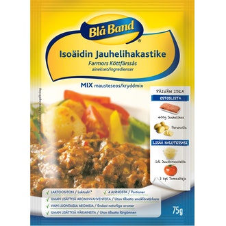 Blå Band mix isoäidin jauhelihakastike 75g
