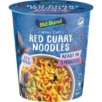 Blå Band Meal Cup Red Curry Noodles Curry-Chili-Nuudeliateria 64g