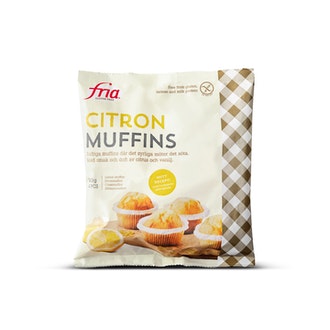 Fria Sitruunamuffinit 210g/4kpl gluteeniton pakaste