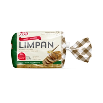 Fria Viipaloitu limppu 500g gluteeniton pakaste viipaloitu