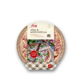 Fria kinkku-mozzarella pizza 420g gluteeniton
