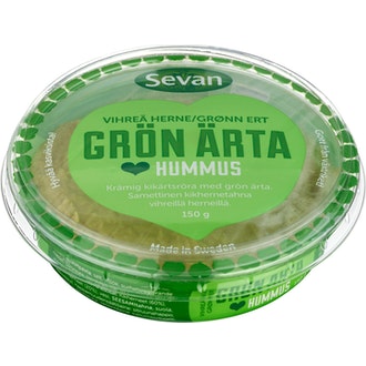 Sevan vihreä herne hummus 150g
